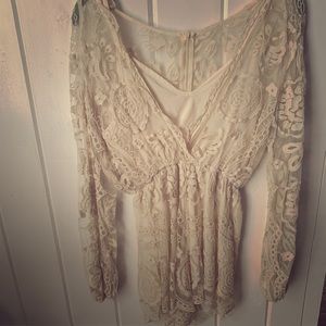 Handmade bridal lace romper, Jen’s Pirate Booty